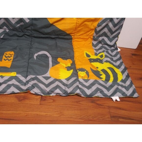 Comforter Sheet animals owls geometric print 56x40 Where the Polka Dots Roam - Picture 4 of 12